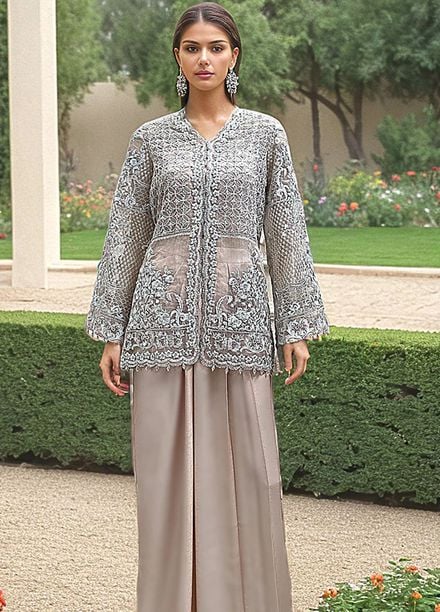 Thread and Motifs Pret Embroidered Organza 2 Piece 9295.1