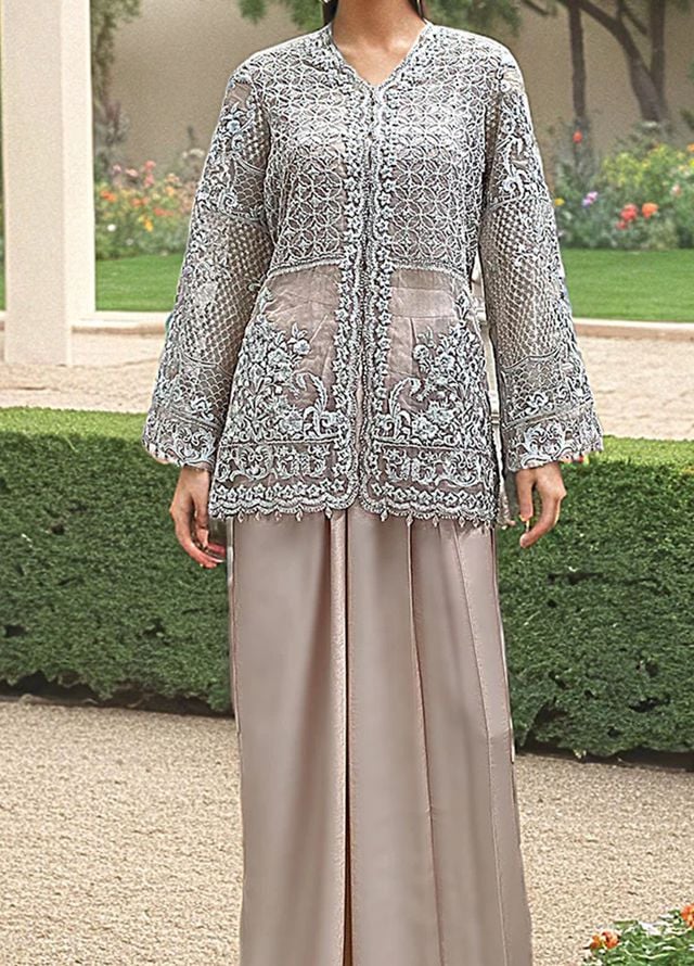 Thread and Motifs Pret Embroidered Organza 2 Piece 9295.1