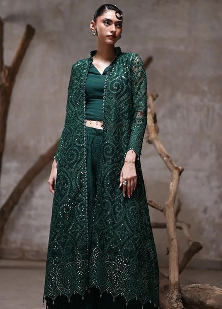 Thread and Motifs Pret Embroidered Organza 3 Piece 9515.2
