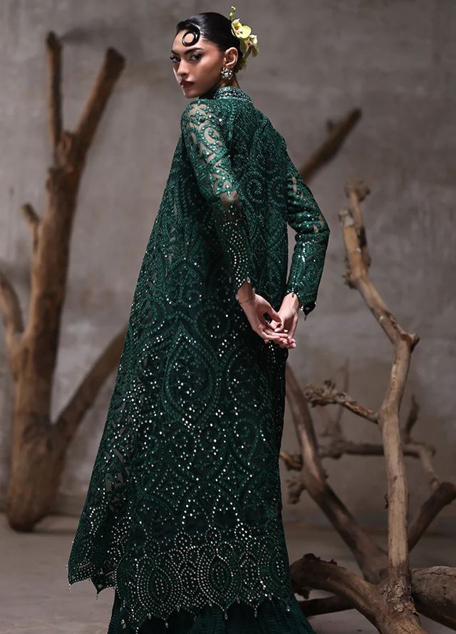Thread and Motifs Pret Embroidered Organza 3 Piece 9515.2