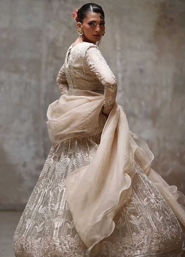 Thread and Motifs Pret Embroidered Organza 3 Piece 9640.1