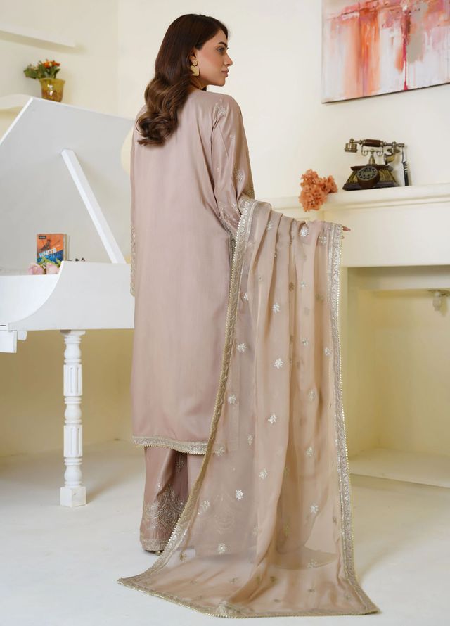 Thread And Weaves Pret Embroidered Viscose 3 Piece Suit RTWV25105S