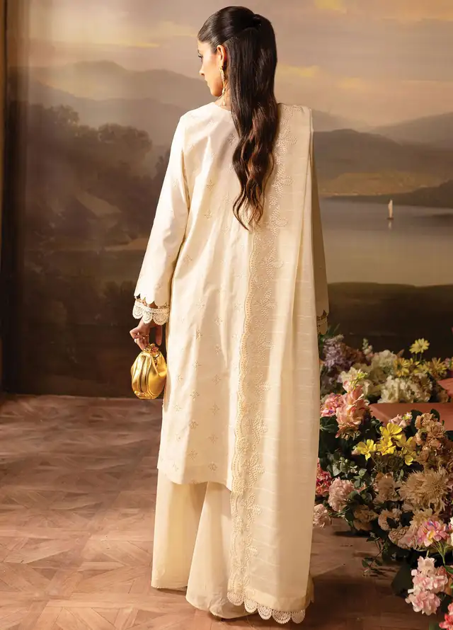 Twilight by Mahnur Embroidered Lawn Suits Unstitched 3 Piece MN25T D-05B Veloraine - Summer Collection