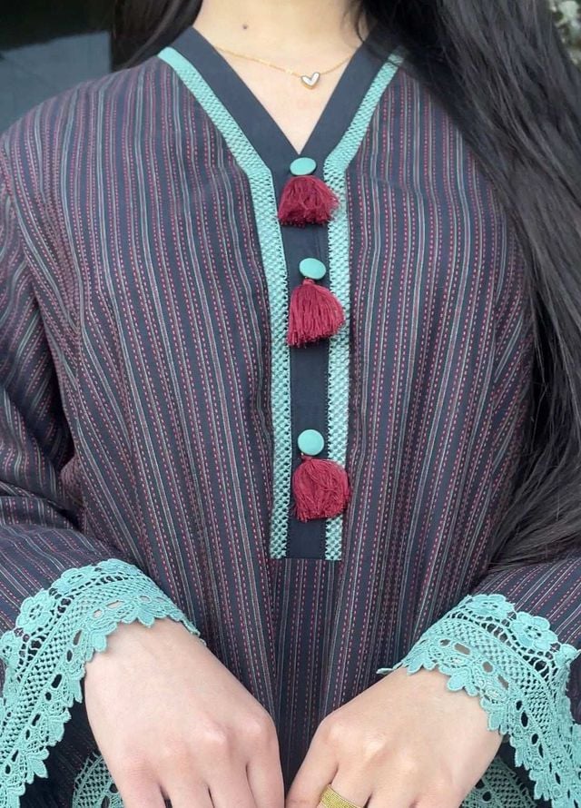 Urban Cut Pret Plain Cotton 2 Piece Suit UC2PE0156