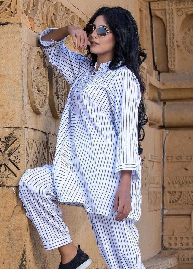 Urban Cut Pret Plain Cotton 2 Piece UC-2P-C0120