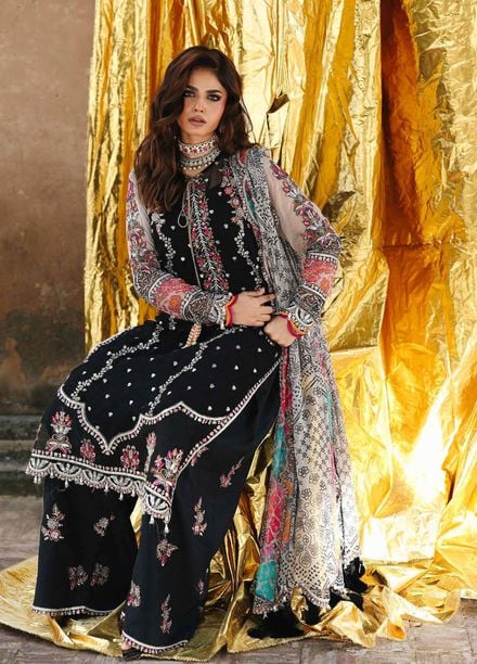 Vasal by Charizma Embroidered Chiffon Suits Unstitched 4 Piece CRZ25VC VSL25-24 - Formals Collection