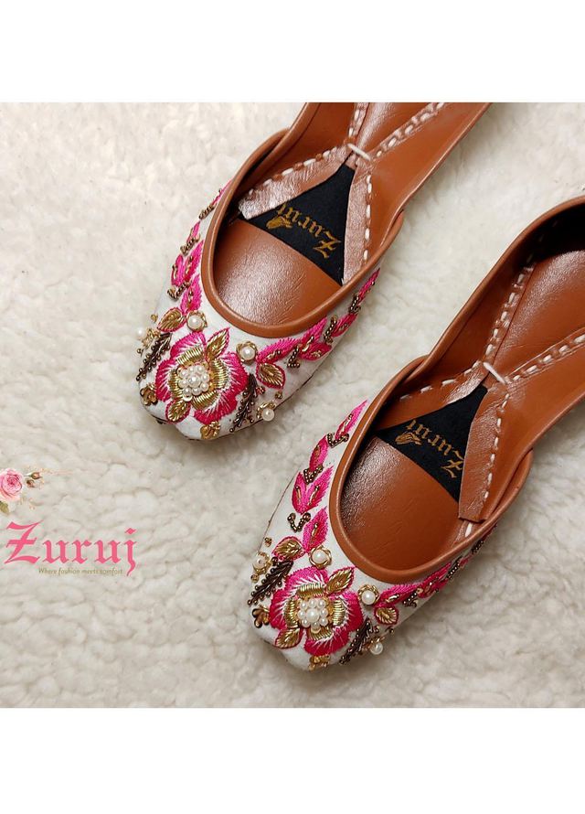 Zuruj Formal Style  Khussa  ZRJ21ZF Zun-111-W