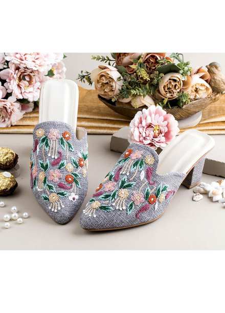 Zuruj Luxury Style   Heel Mules ZJ23H HM-30-J